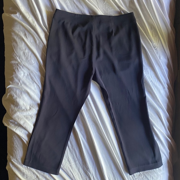NWOT Brochu Walker Gray Dress Pants W's Large Elevated Classic Casual Luxury - Picture 3 of 13